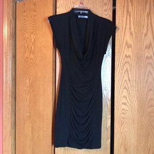 Black sweater dress